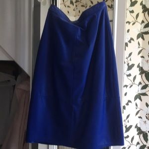 Leather skirt